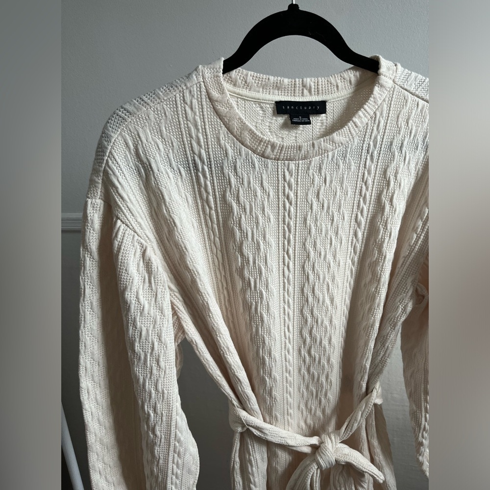 Sanctuary Knit Dress with Belt